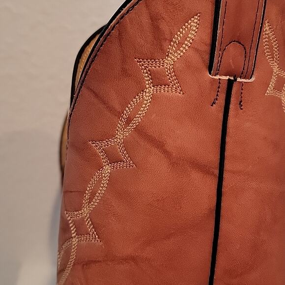 Vintage Abilene Western/Cowboy Boots, Made in USA, M8/W9.5 - Picture 6 of 11